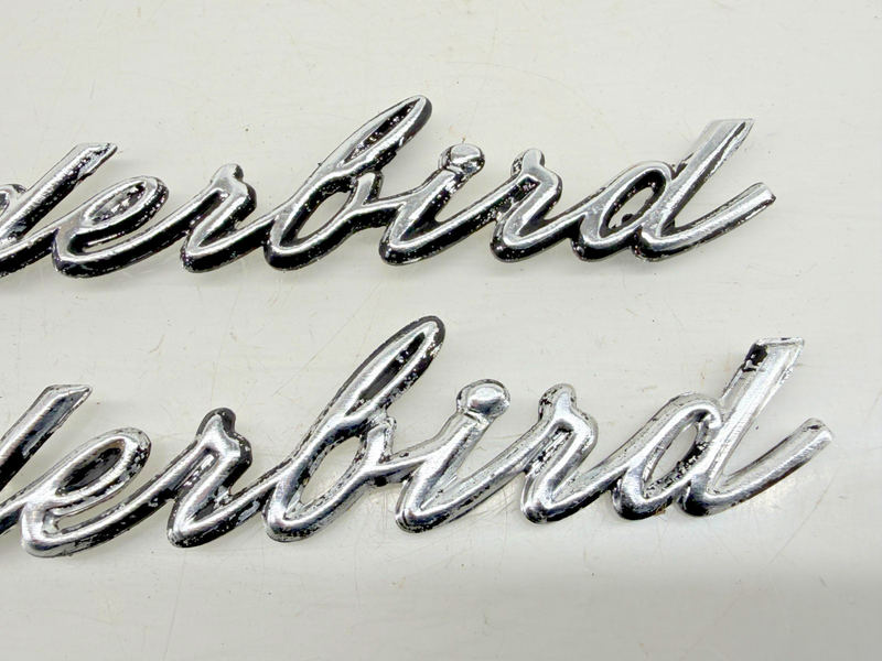 OEM 1960 - 1969 Ford Thunderbird Emblem Badge Pair C5SB-63291A36-A E9-33