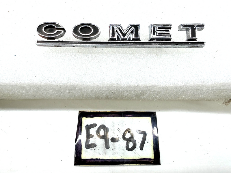 OEM 1966 1967 MERCURY COMET DASH EMBLEM C7GB-6204460-A E9-87