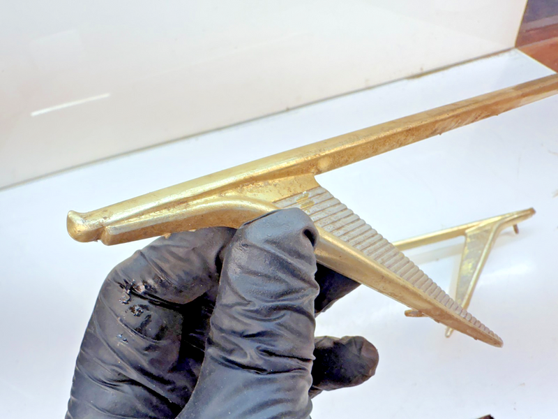 OEM 1962 Ford Falcon Fender Badge Emblems C2DB-16229-B C2DB-162228-B B80-18