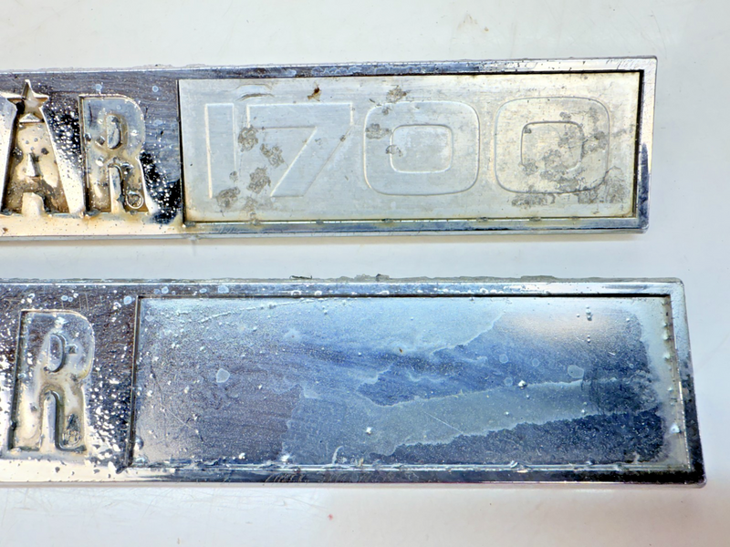 OEM International Harvester Loadstar PAIR Hood Emblem Badge 396613-C1 E8-9