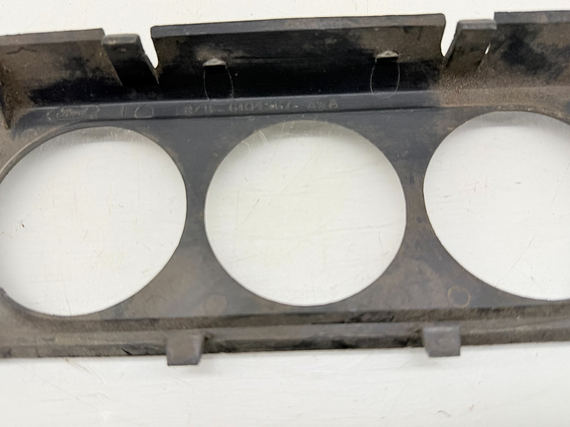 OEM 1987 - 1989 Ford Mustang Heat A/C Control Trim Bezel F8ZB-6104567-AWA  C65-6