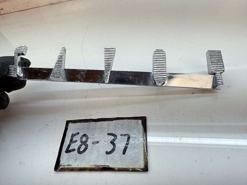 NOS 1957 1958 Plymouth Savoy Emblem Nameplate Badge Mopar 1686247 E8-37