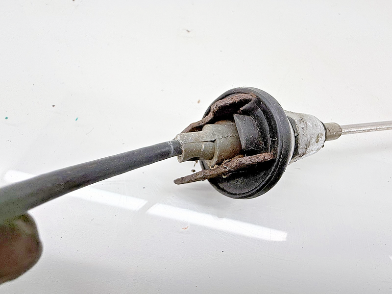 Original GM 1967 - 1978 C2 C3 Corvette Fixed Antenna Mast & Chrome Base B63-63