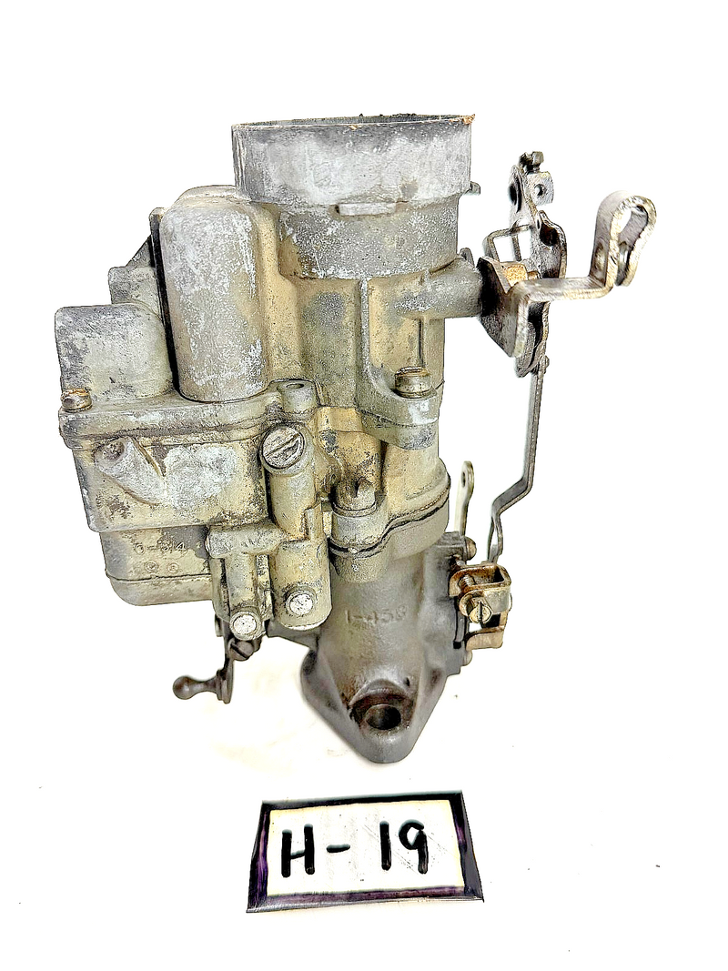 Carter WO W-O Carburetor 146-84 1-458 Willys MB CJ2A CJ3A Ford GPW L134 Jeep H19