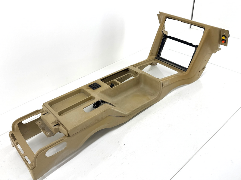 OEM 1987 - 1993 Ford Mustang Fox Body Center Console Tan E7ZB-61045A36-A U1B-105