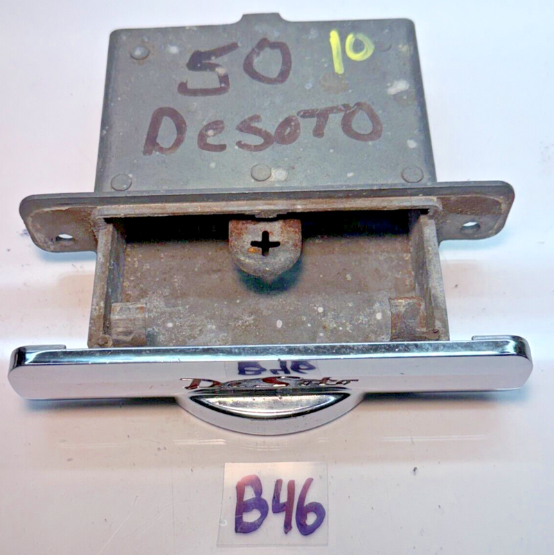 OEM 1950 DeSoto Original Complete Factory Ash Tray Assembly 50 De Soto B46-10