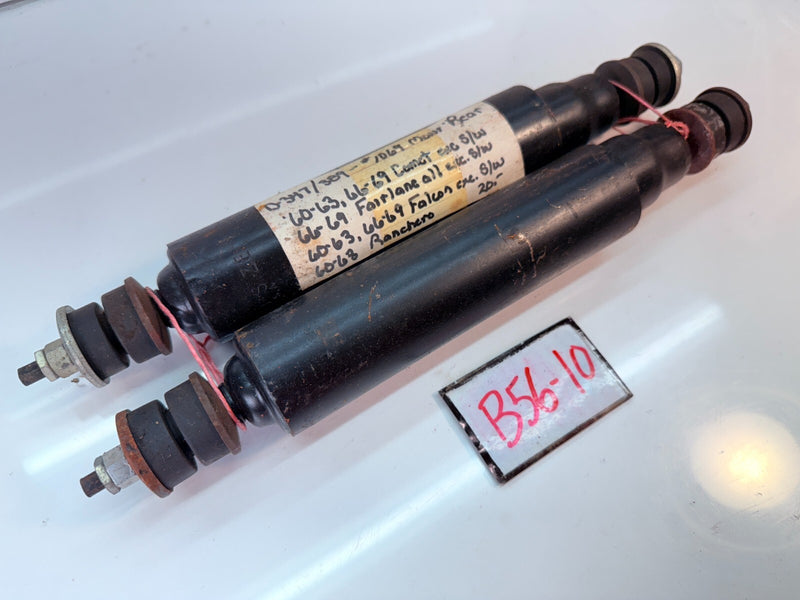 NOS VINTAGE 1960 - 1969 FORD FAIRLANE FALCON RANCHERO MONROE REAR Shocks B56-10