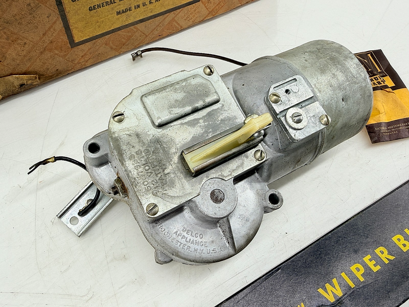 NOS 1955 - 1957 Chevy Corvette Bel Air Electric Windshield Wiper Motor 5047988