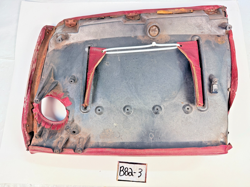 OEM 1969 - 1976 C3 Corvettes RIGHT Lower Dash Panel Pad & Map Pocket B82-3