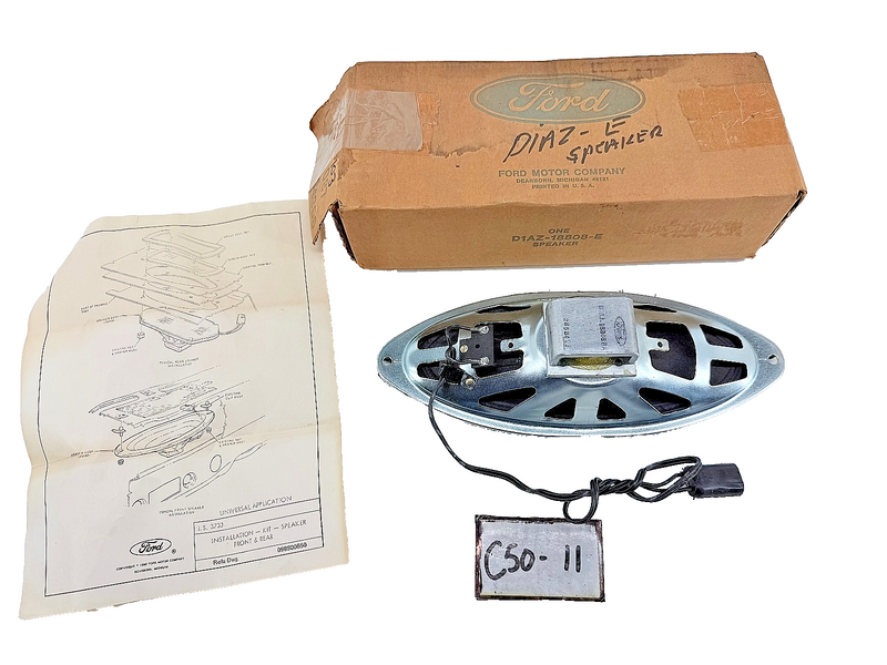 NOS 1971 Ford Galaxie Speaker D1AZ-18808-E C50-11