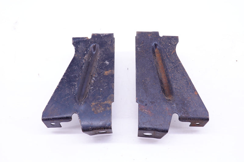 NOS 1959 FORD GALAXIE FAIRLANE PAIR GRILLE SUPPORT BRACKET B9A-8180-A C54-11