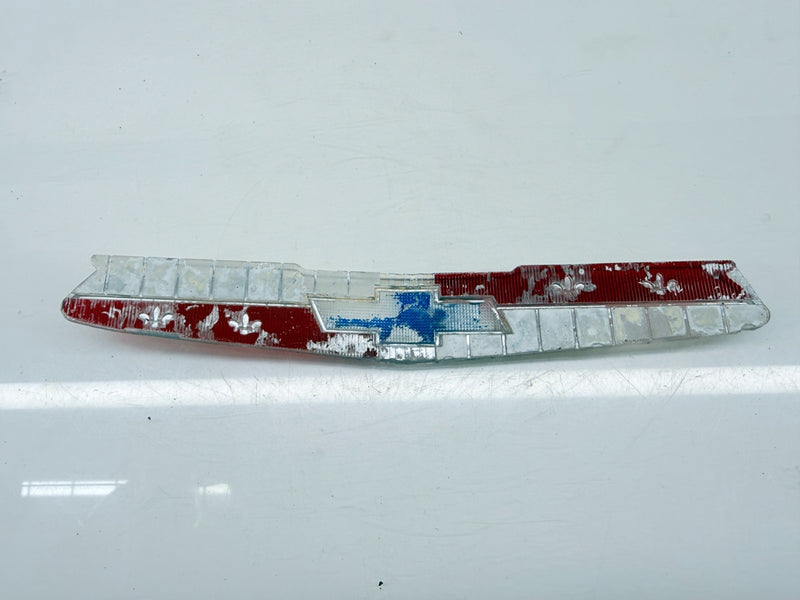 OEM 1956 1957 1958 Chevy 150 210 Nomad Hood Emblem Insert C46-22