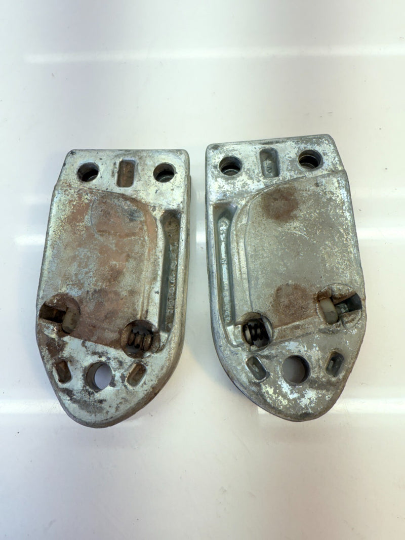 OEM 1955 - 1961 Chevy Corvette Impala Pair Door Striker Plate 57 58 59 60 B60-40