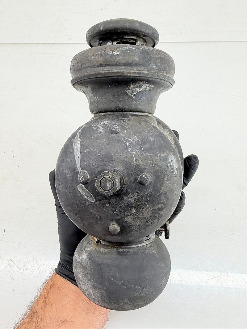 PAIR Authentic Early 20th Century Ford Model T Kerosene Side  Cowl Lamps C64-101
