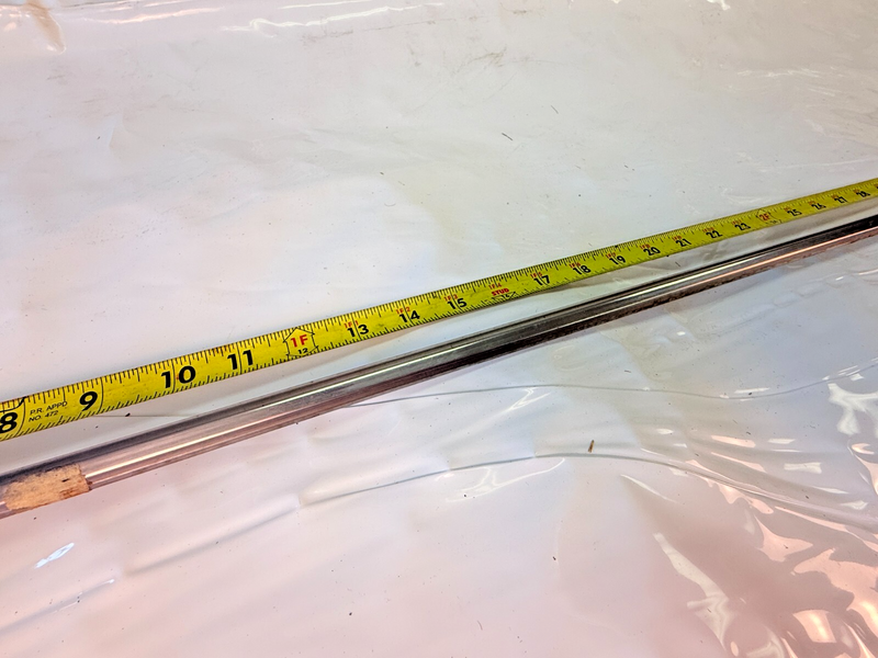OEM 1960 IMPALA CONVERTIBLE 2 DOOR Quarter PAINT DIVIDER TRIM MOULDING LH S1-52