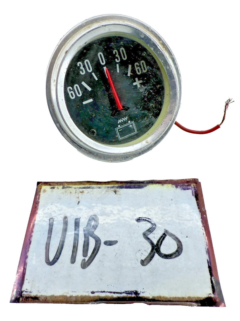 Vintage Amperes Amps Gauge Early Style Rat Rod C38-30