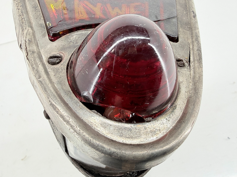 Original 1921 - 1925 Maxwell Automobile / Chrysler Tail Light Logo Lens Beehive