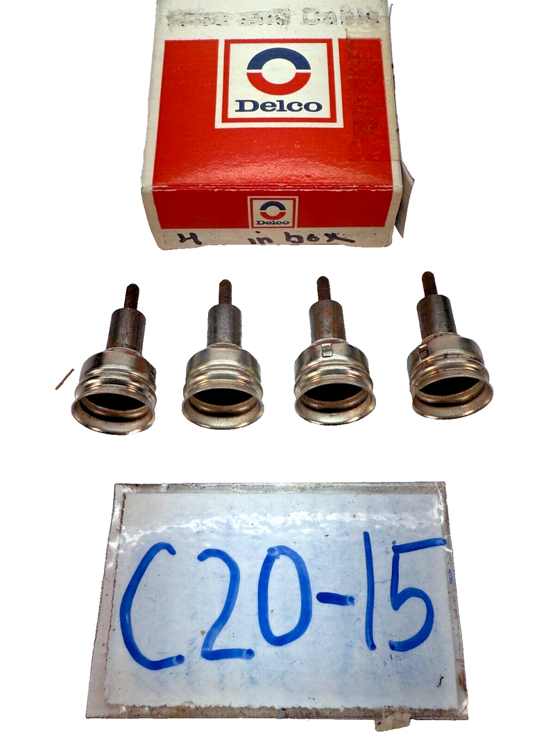 (4) NOS Delco Cigarette Lighter Element 1950's - 1960's GM C20-15