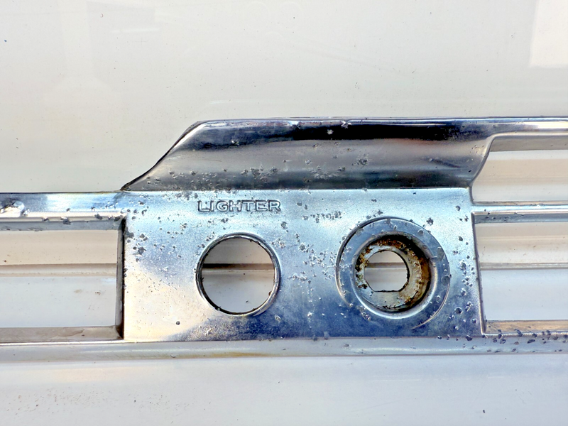 Vintage Lighter Wipers Chrome Dash Panel Part # CB17520 754706 B64-9