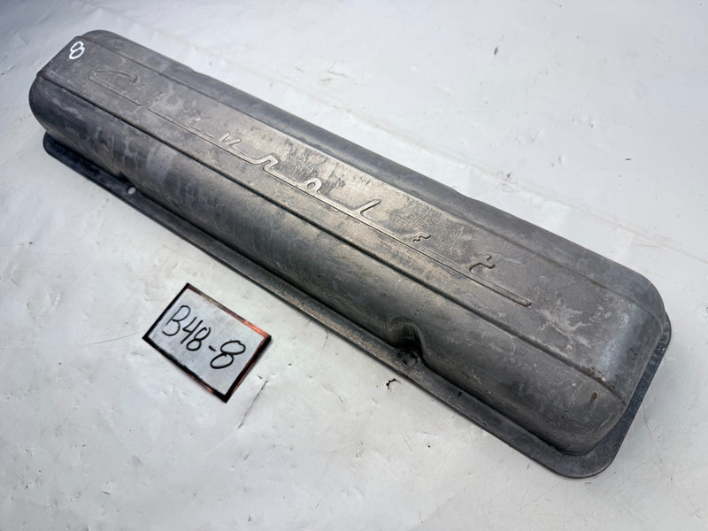 OEM 1959 -1968 Chevy Corvette Impala Nova 283 327 Valve Covers Script 1960 B48-8