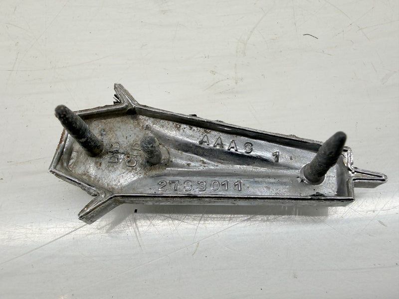 OEM 1967 Plymouth Fury Sport Rear Trunk Emblem 2783011 E9-27