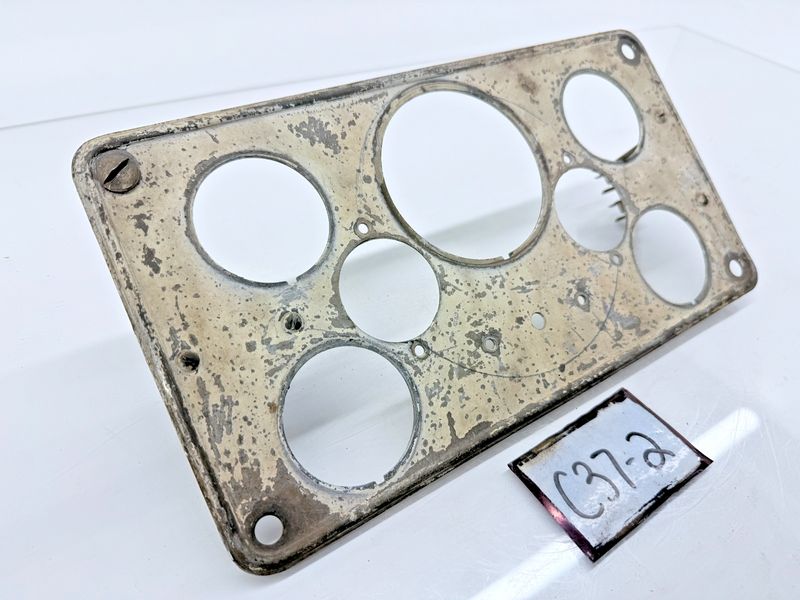 Original Jeep Willys Kaiser M38 Instrument Panel Gauge Speedometer Cluster C37-2