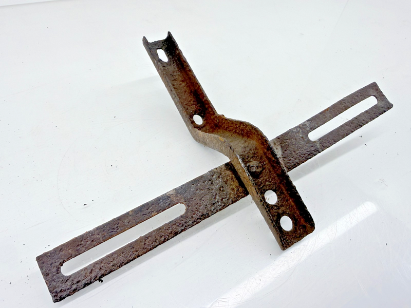 Vintage License Plate Bracket Antique Part Rat Rod C46-26