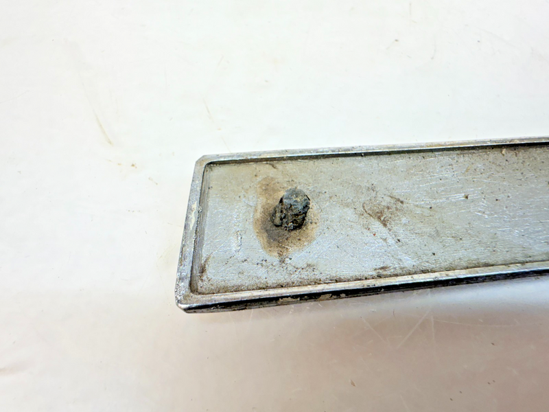 OEM 1960 Chevrolet Impala #7 Left Front Fender Chrome Molding Trim Louver E6-93