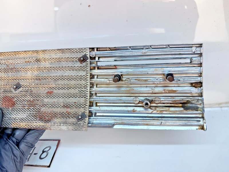 Vintage Air Vent Heater Blower Defroster Chrome Dash Panel Part # 20745 B64-8