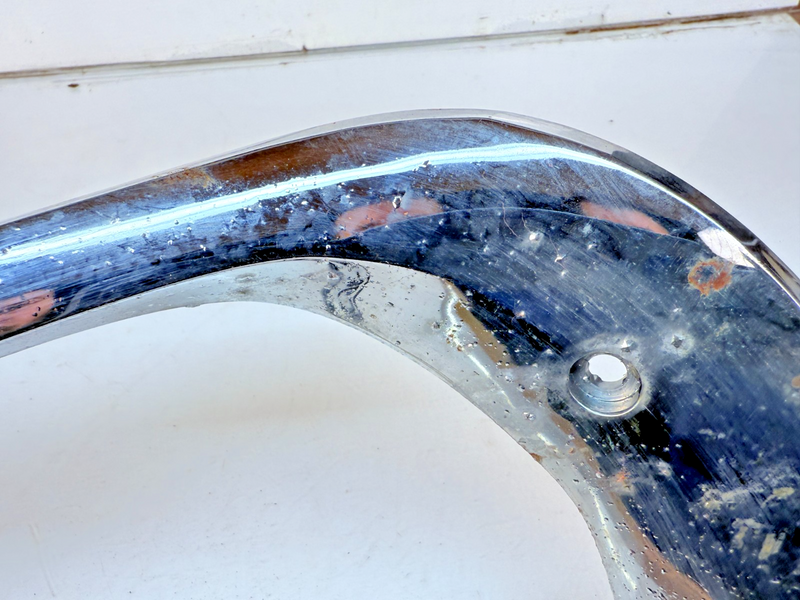 OEM 1957 1958 Chrysler Imperial Chrome Head Light Trim Piece 1686484 RH C28-8