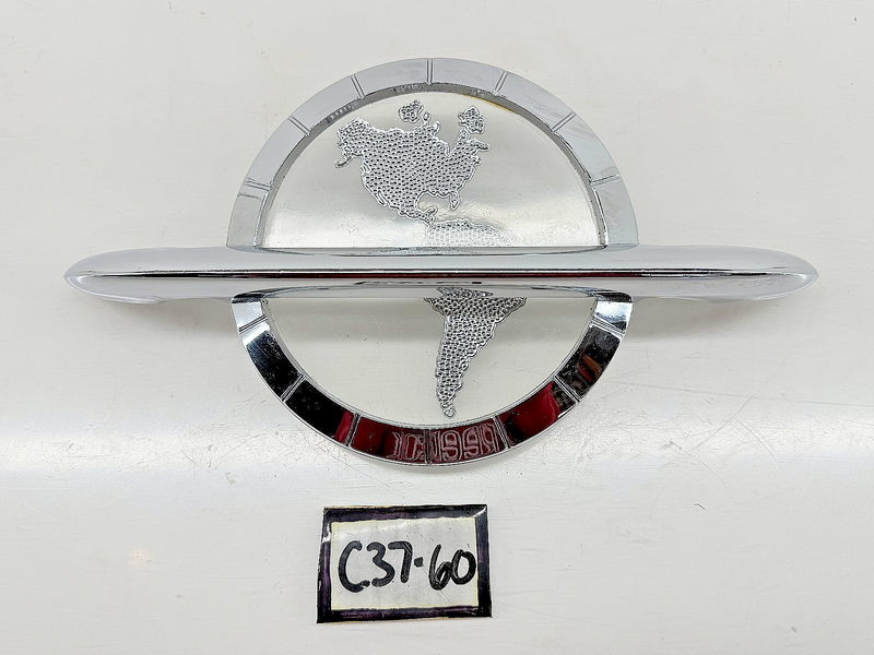 NOS 1954 Oldsmobile Hood Ornament Emblem Bar Ring Molding Trim Badge 565126 C37