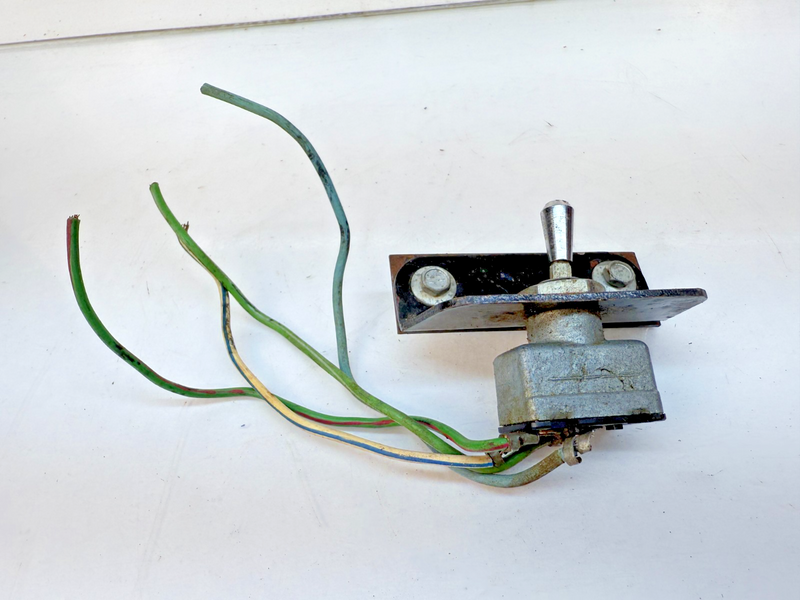 OEM 1966 Mustang Galaxie 4 Way Flasher Switch 1967 - 1969 FORD TRUCK W/O AIR B76