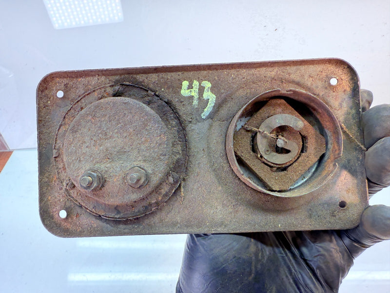 Vintage Original 1919 - 1925 Ford Model T Switch Gauge Dash Plate C24-43