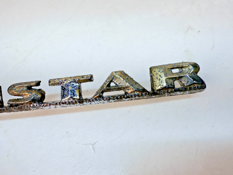Vintage OEM Studebaker Transtar Door Emblems 1956 - 1964 TRANSTAR PICKUP E8-14