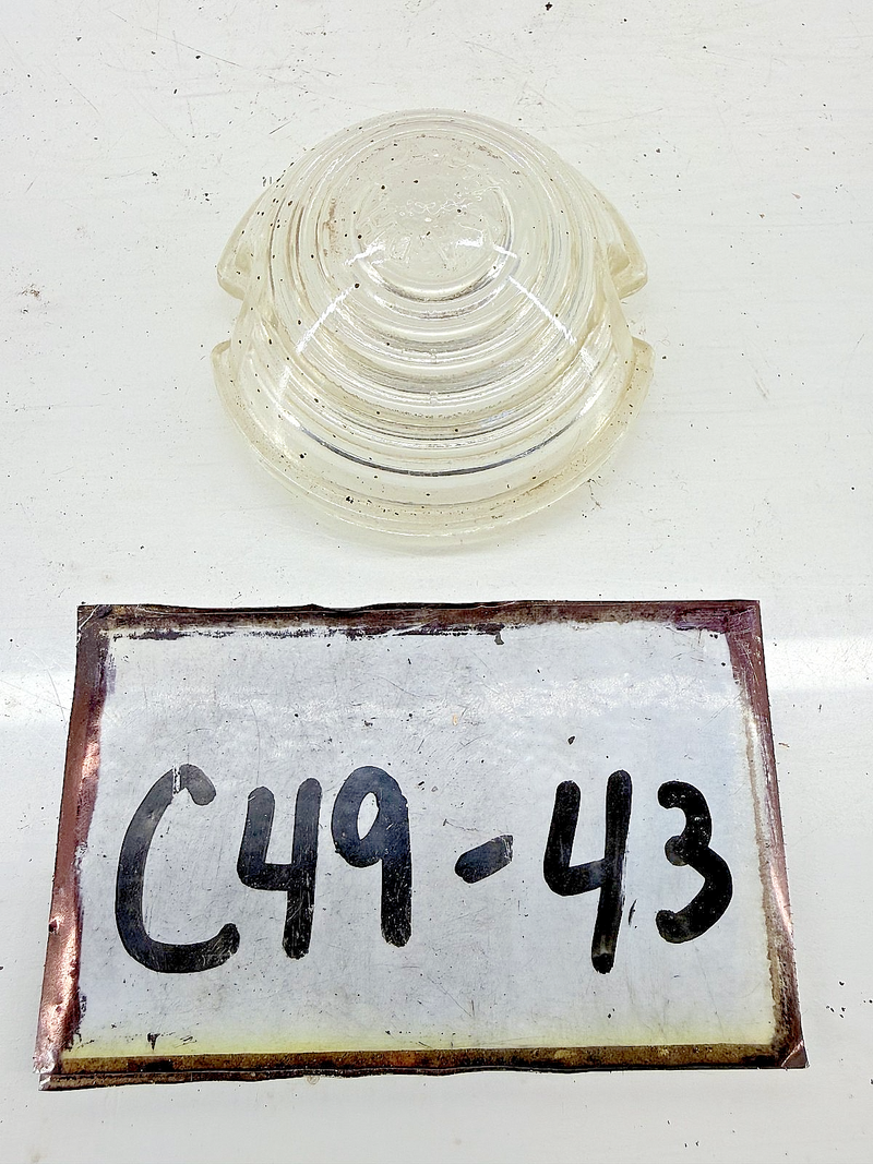 Vintage OEM 1955-1963 WILLYS Parking Lamp Light Glass LENS KADH 21689 C49-43