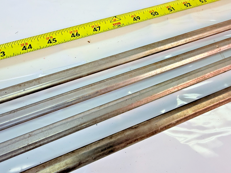 OEM 1960 Chevy Impala 4 DOOR Paint Divide Quarter MOLDINGS / TRIM FULL SET S1-62