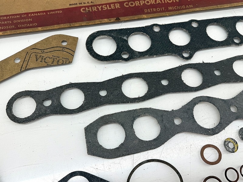 NOS 1935 - 1950 Chrysler Dodge Plymouth Mopar Engine Gasket Set 1064749  B54-71