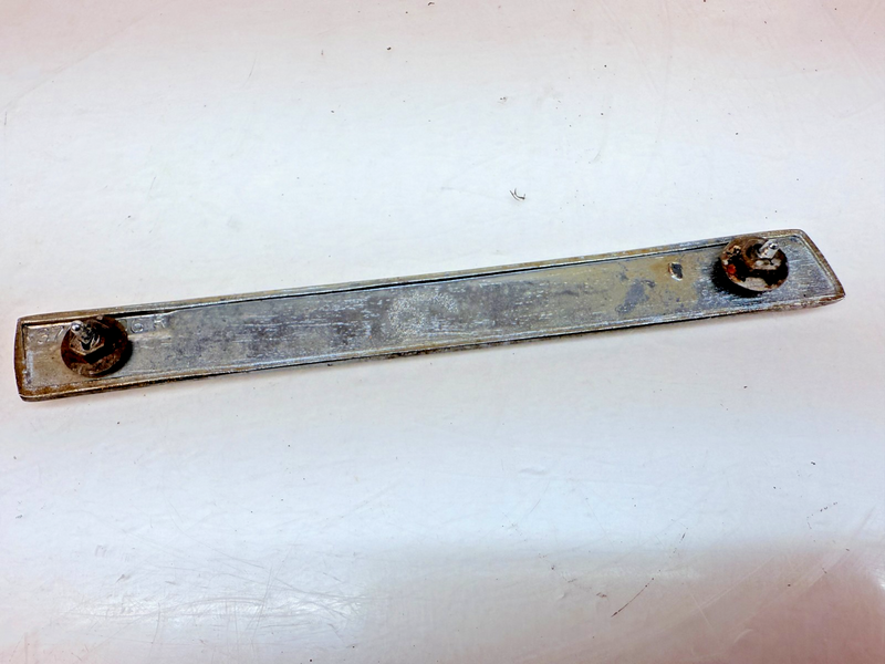 OEM 1960 Chevrolet Impala #6 Right Front Fender Chrome Molding Trim Louver E6-90