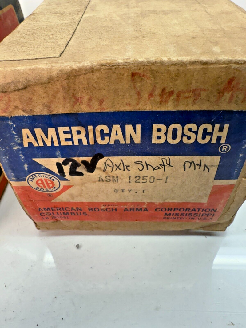 NOS AMERICAN BOSCH AXLE SHIFT MOTOR ASM 1250-1  12 VOLT C2-61