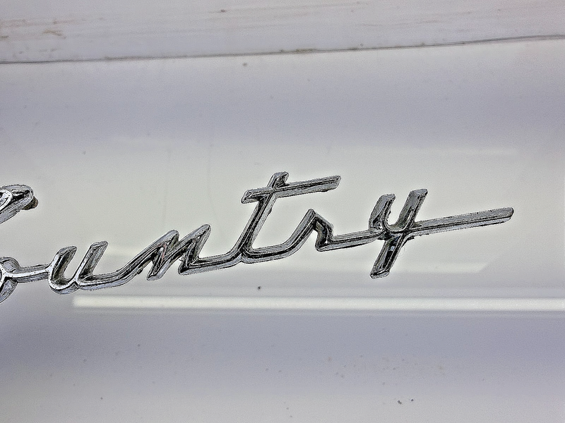 VINTAGE OEM 1962 - 1964 AMC RAMBLER CROSS COUNTRY EMBLEM SCRIPT 3482999 E8-80