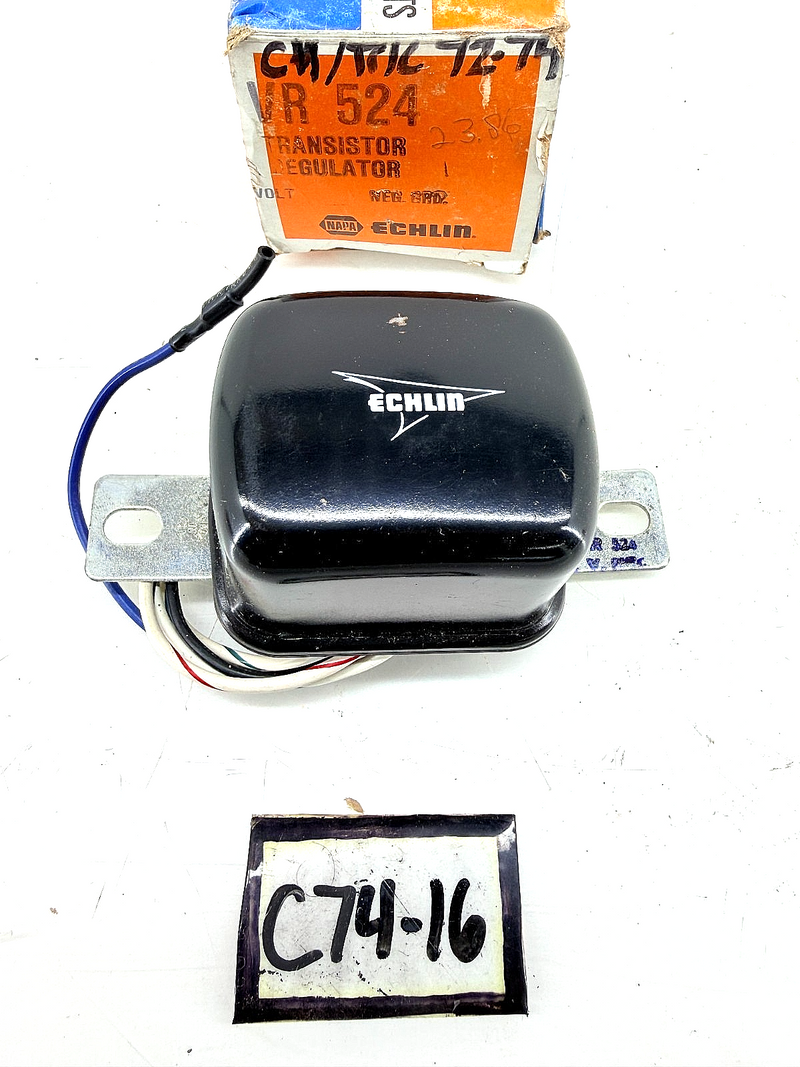 NOS  1960 - 1969 CHRYSLER DODGE PLYMOUTH TRANSISTOR REGULATOR VR 524 C74-16