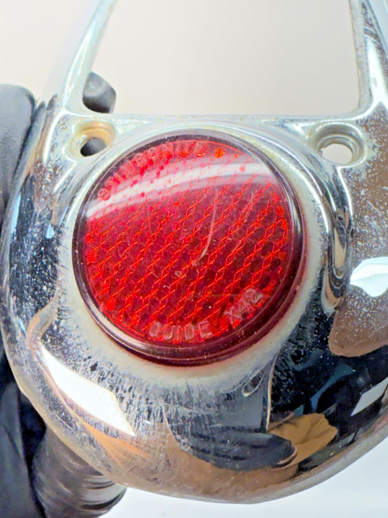 Vintage OEM 1949 1950 Chevrolet Tail Light Bezel Pair GM Chevy Fleetline C22-33