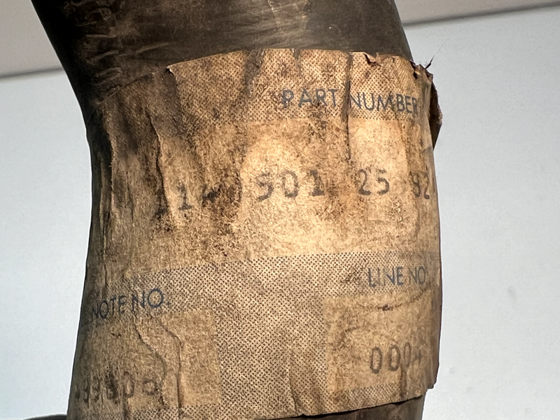 NOS Mercedes Benz W114 UPPER RADIATOR HOSE  1972-1977 280 280C 1145012582 C4-10