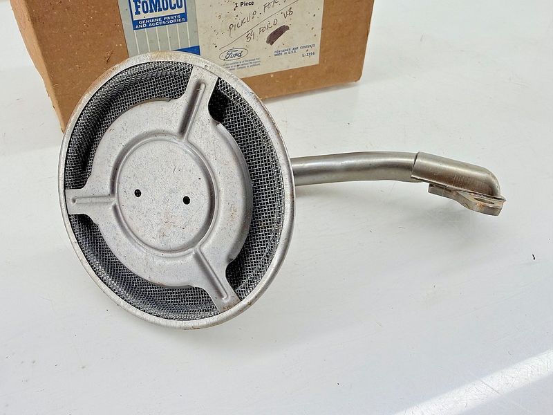 NOS 1959 Ford Oil Pump Pickup Tube Screen B9AE-6622-M Y-Block V8 Engine C52-7