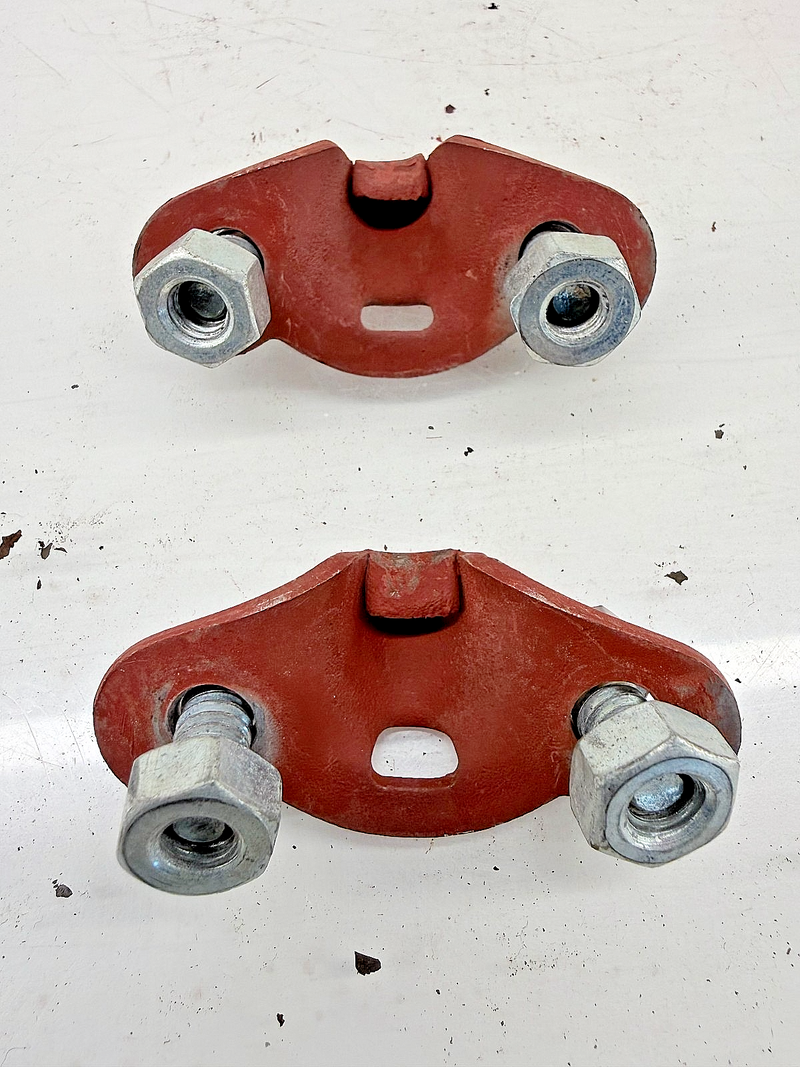 Original 1939 - 1945 Jeep Willys M38 Pair Hood Latch Hooks Catch GPW MB C49-59