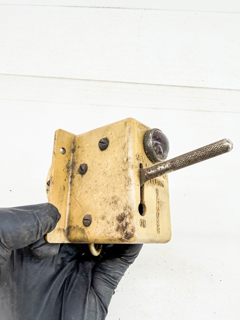 Vintage NAPCO Elston Traction Sander Control Switch Box Plow Truck Bus C78-18