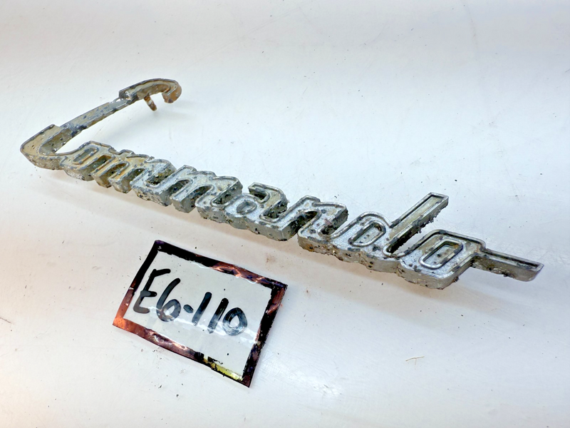 OEM 1967 - 1971  Jeepster Commando Emblem 973347 JEEP 1968 1969 1970 E6-110
