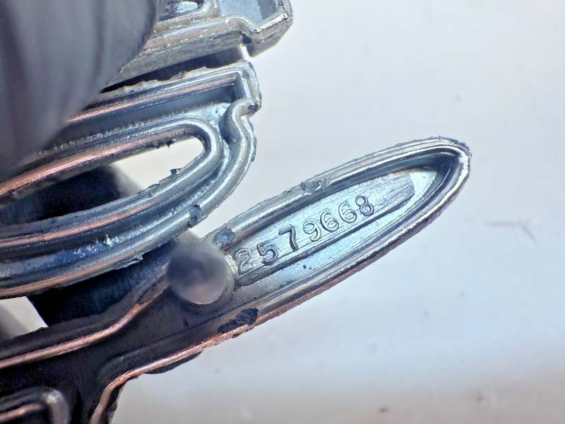 OEM 1965 1966 1967 Dodge Polara Script Emblem Moulding  2579668 E7-16