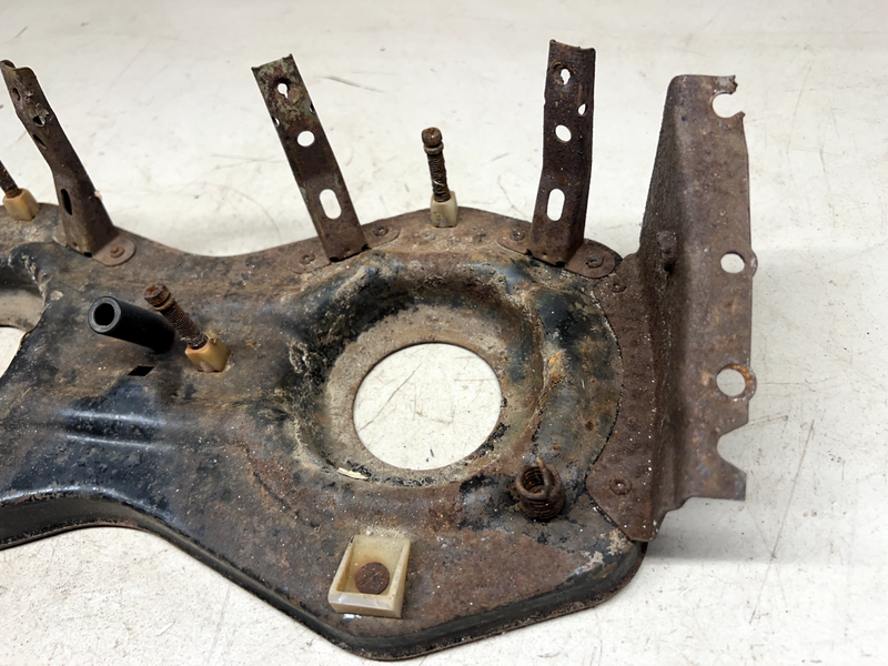 OEM 1965 CHEVY IMPALA SS BELAIR LH HEADLIGHT HOUSINGS MOUNT BUCKET 65 B39