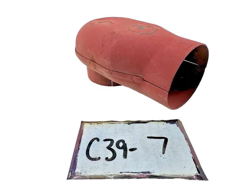 OEM Willys Jeep MB CJ2A Ford GPW Carburetor Intake Horn Snorkel "F " STAMP C39-7